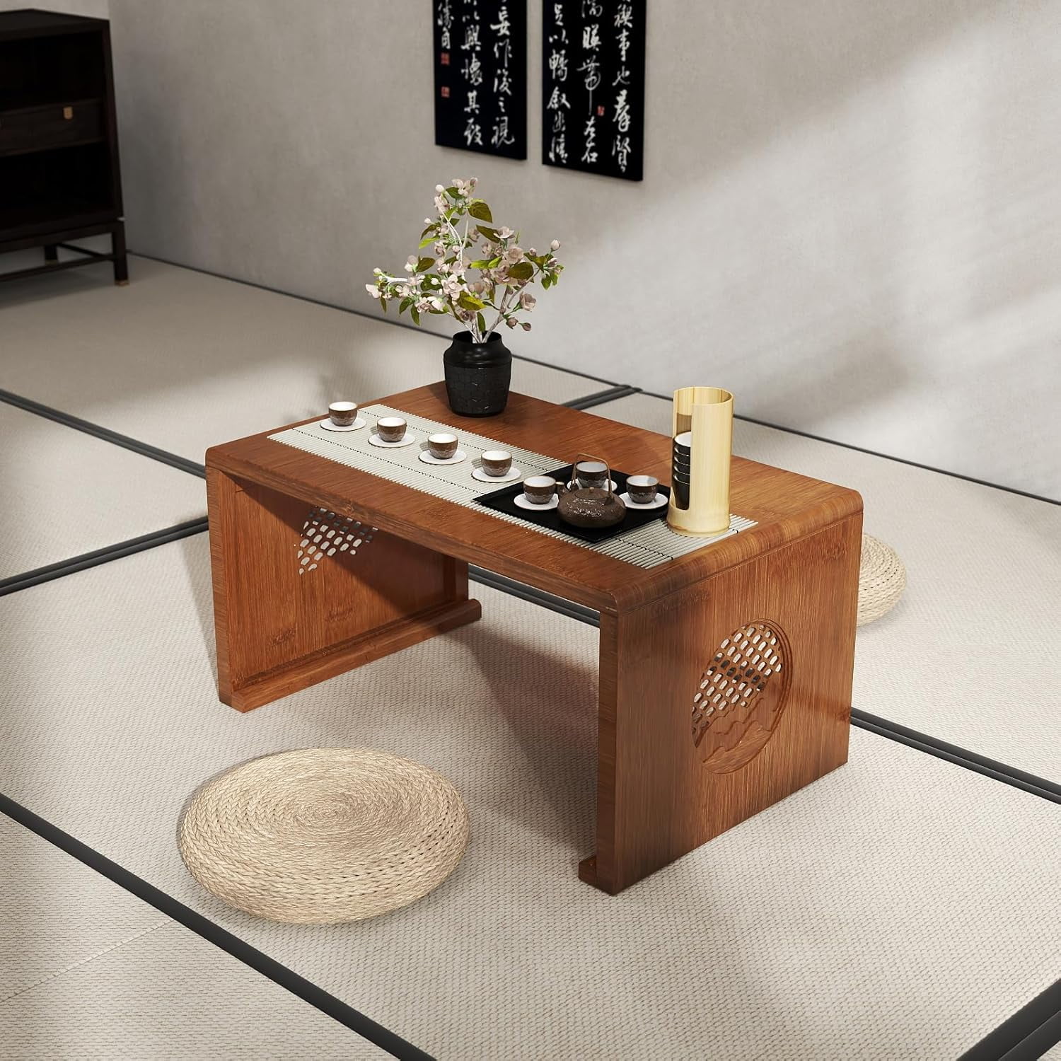 Foldable kotatsu table top