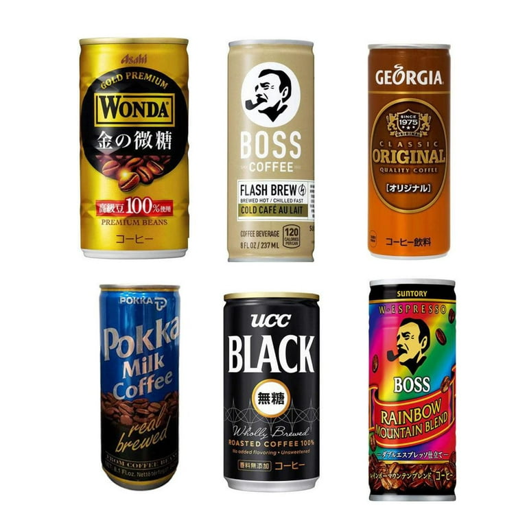 Japanese Coffee Variety Pack | Boss, Georgia coffee, Pokka, UCC