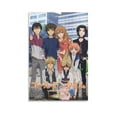 thumbnail image 1 of Japanese Comedy Manga Series Golden Time Anime Poster Picture Print Canvas Poster Wall Paint Art Posters Decor Modern Home Artworks Gift 16x24inch(40x60cm), 1 of 6
