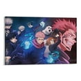 thumbnail image 1 of Japanese Comics Anime Jjk Posters (2) Canvas Wall Art Prints Poster Gifts Photo Picture Painting Posters Room Decor Home Decorative 16x24inch(40x60cm), 1 of 6