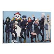 Japanese Comics Anime Jjk Posters (3) Artworks Picture Print Poster Wall Art Painting Canvas Gift Decor Home Posters Decorative 12x18inch(30x45cm)
