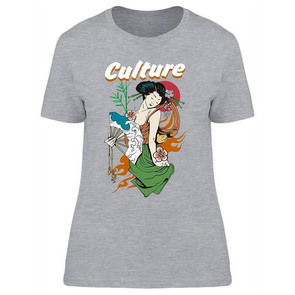 Japanese Culture Design T-Shirt Women -Image by Shutterstock, Female x-Large