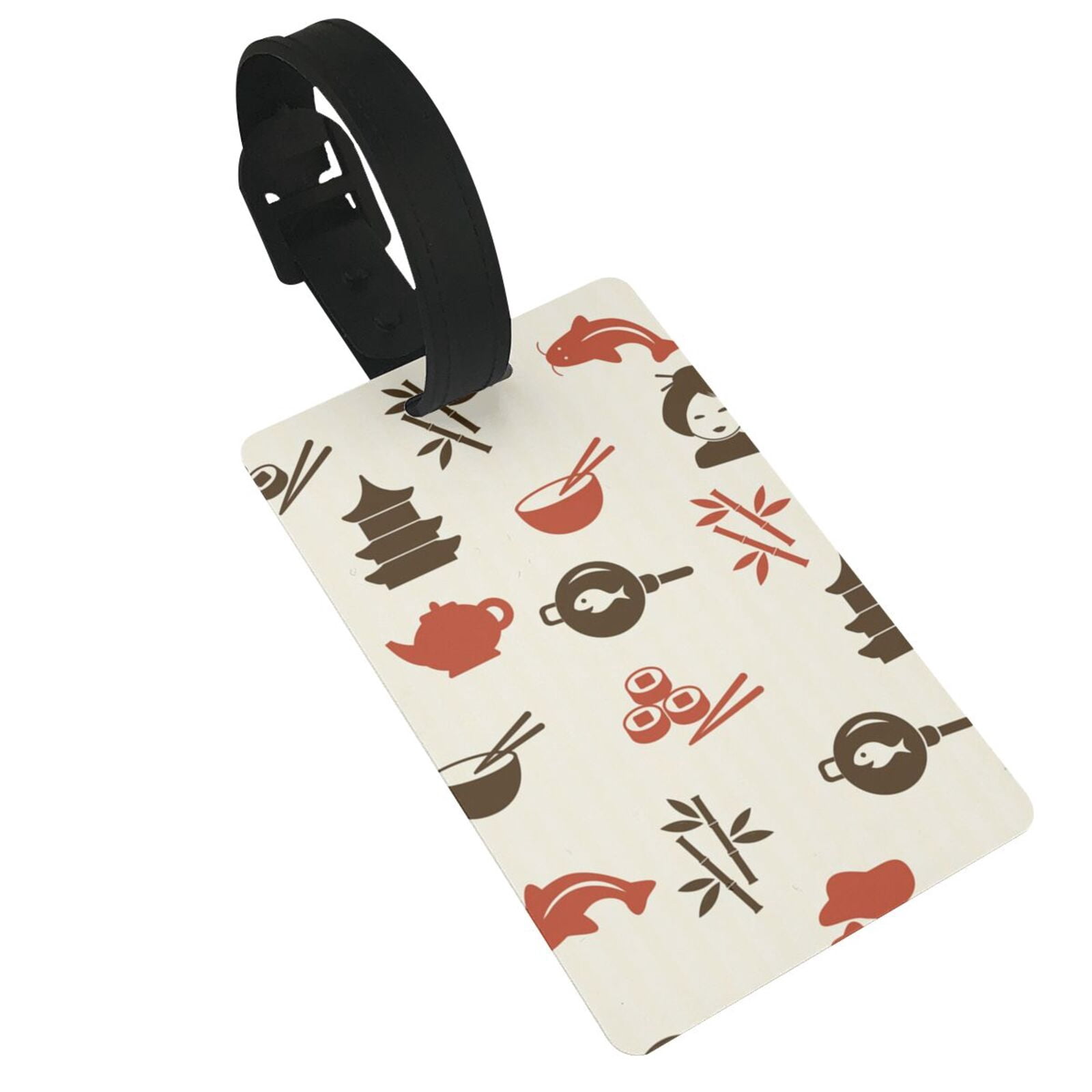 Japanese Culture Japan Luggage Tags Suitcases ID Baggage Identifier ...