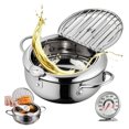 Japanese Deep Fryer Pot Extra Large, Japanese Deep Fryer with