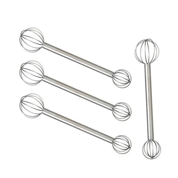 Japanese Design Stainless Steel Double Head Mixing Tool Measuring Miso Muddler