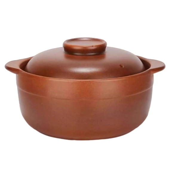 Japanese Donabe Clay Pot, Ceramic Casserole Earthenware Hot Pot,Kitchen Cookware,Heat Resistant for Family Dining and Restaurants