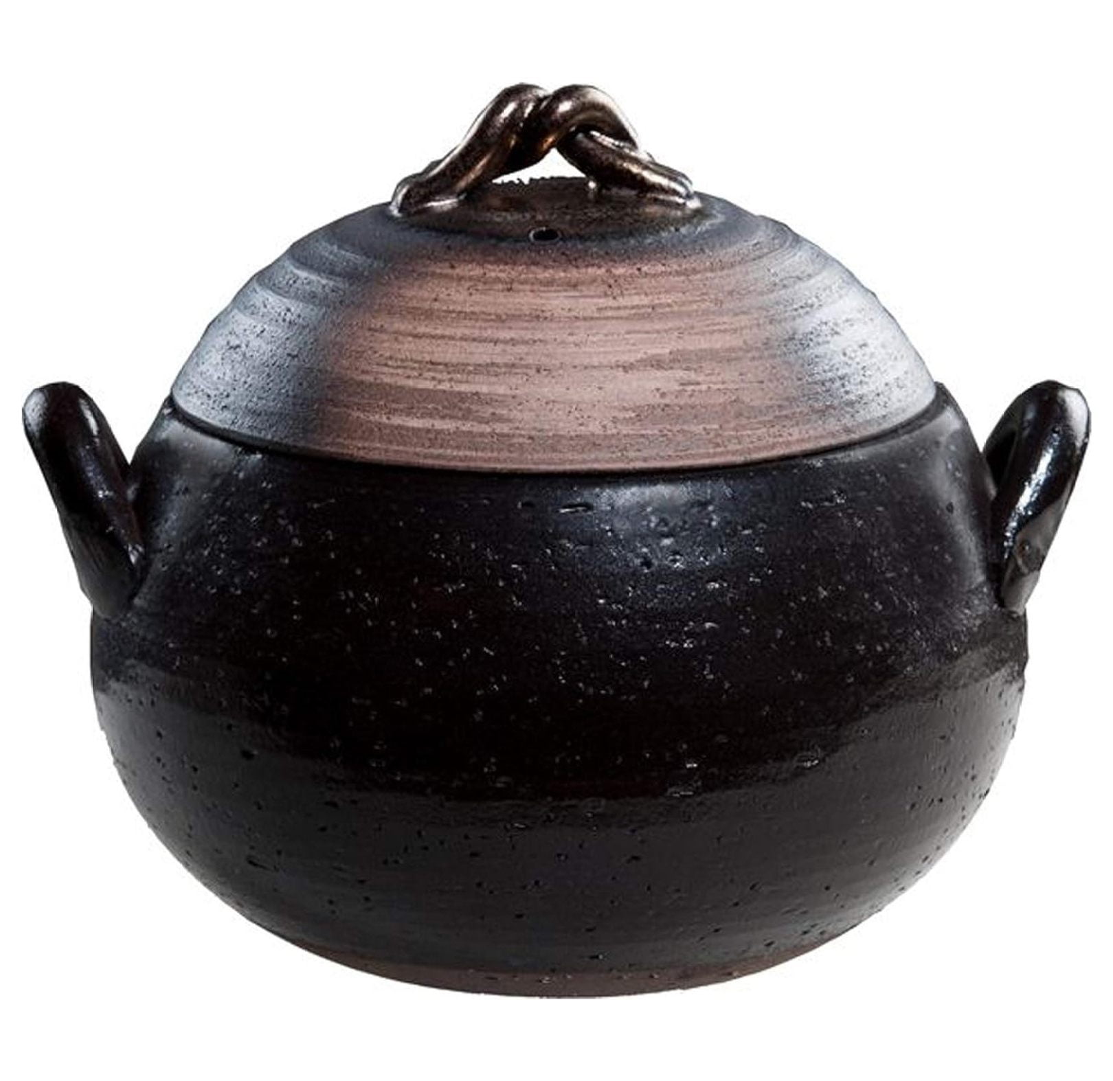 Japanese Donabe Rice Cooker with NonStick Coating Made in Mie, Japan 3 Go, BankoYaki