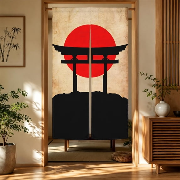 Japanese Doorway Curtain, Room Divider, Tapestry Decorations, Door ...