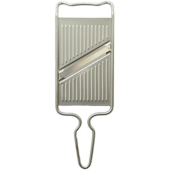 Japanese Double-Edged Slicer, Mandoline, Stainless Steel, Made in Sanjo, Japan, Silver$$Home Decor, Kitchen, & Other