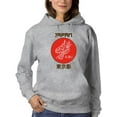 thumbnail image 1 of Japanese Dragon Sign Hoodie Women -Image by Shutterstock, Female 5X-Large, 1 of 4