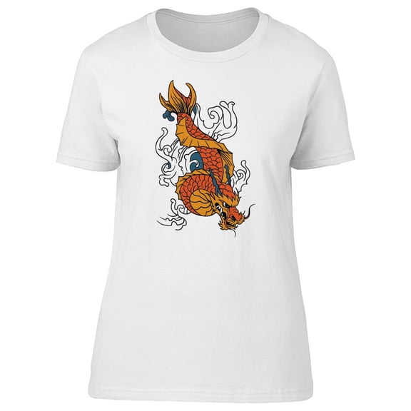 Japanese Dragon T-Shirt Men -Image by Shutterstock, Male Small