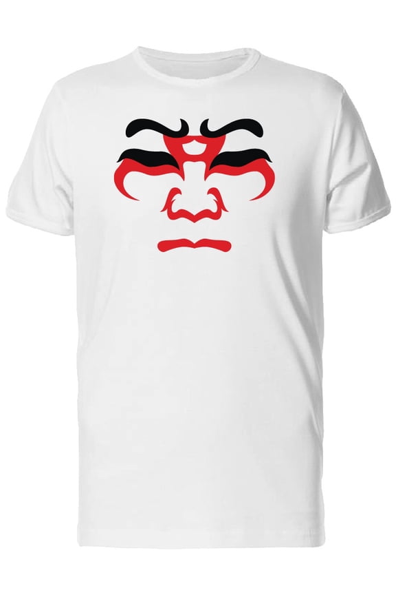 Japanese, Drama Kabuki Mask Tee Men's -Image by Shutterstock