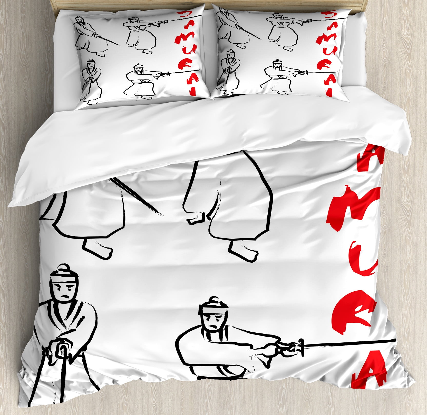 Ambesonne Eclectic Duvet Cover Set
