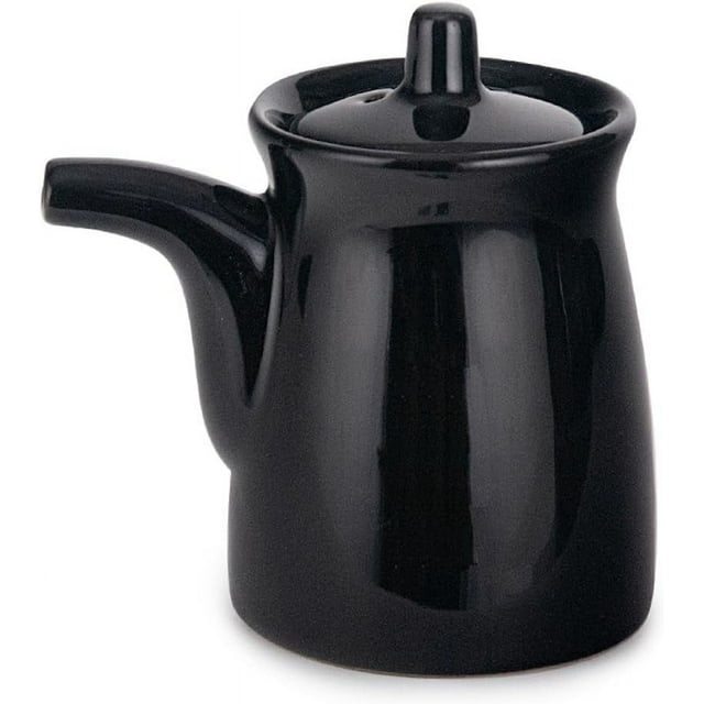 Japanese Earthenware Ceramic Oil Dispenser Ponzu Vinegar Dispenser