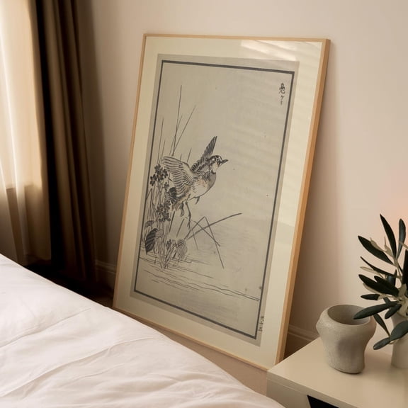 Japanese Edo Landscape Ukiyo E Traditional Wall Decor Unframed Paper Print