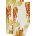 thumbnail image 1 of Japanese Fall Leaves Hand Towels 2 PCS, Vintage Maple Clouds Kitchen Towel Ultra Soft and Highly Absorbent,Decorative Fingertip Face Towel for Bathroom Hotel, 28.3"x14.4", 1 of 5