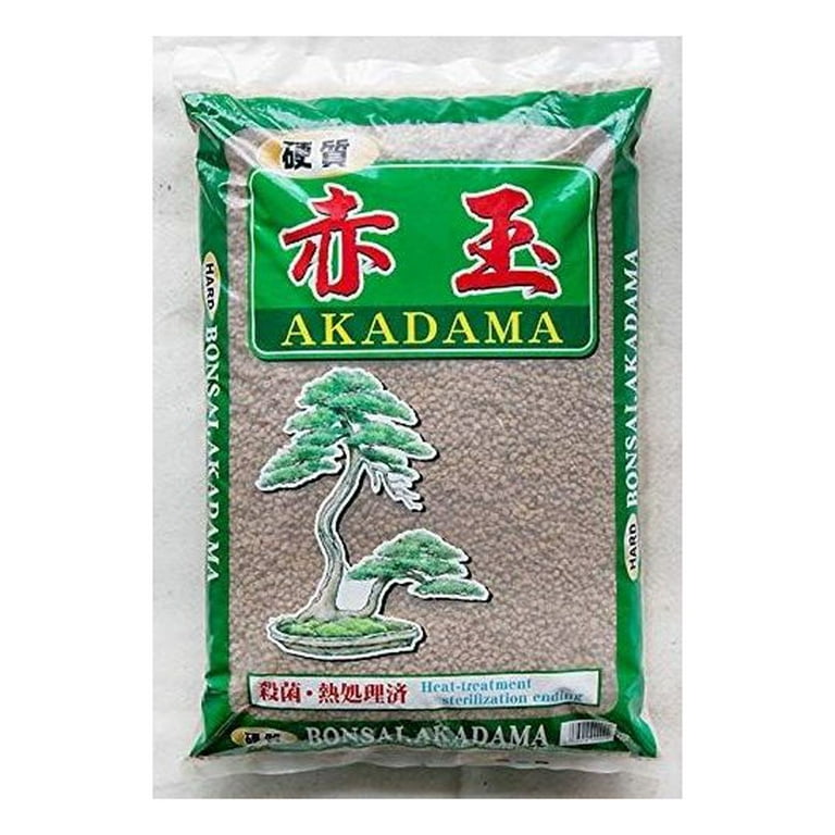 Japanese Super Hard Akadama for Cactus & Succulent, Bonsai Soil Mix Large,  Medium, Small and Shohin Grain Size 13 Liter 