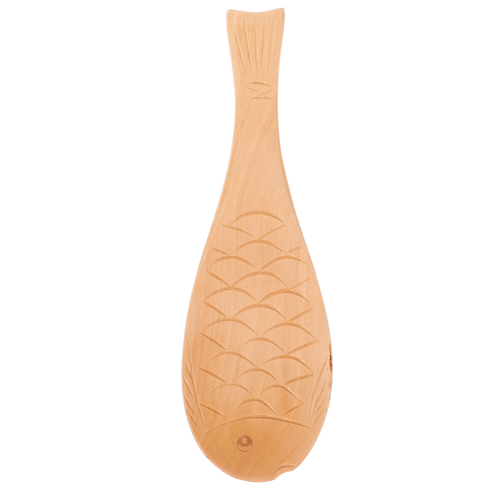 Japanese Fish-shaped Rice Spoon Household Japanese-style Wooden ...