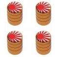 thumbnail image 1 of Japanese Flag Rising Sun Tire Rim Wheel Aluminum Valve Stem Caps, Multiple Colors, 1 of 1
