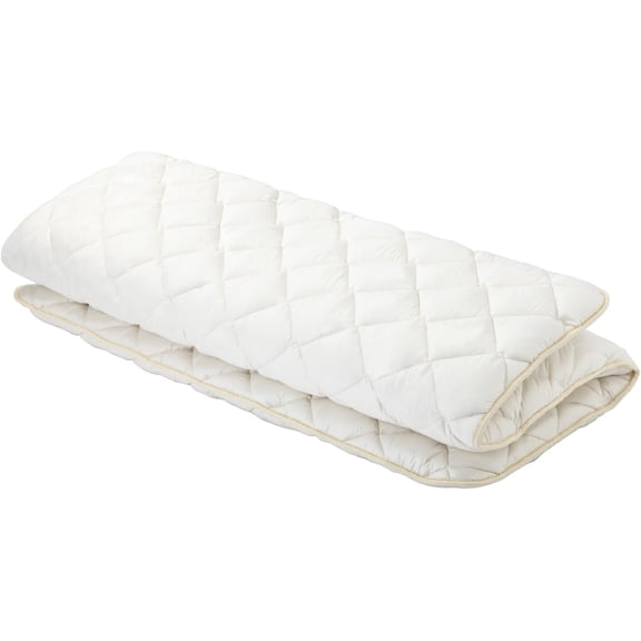 Japanese Floor Futon Mattress (Shikibuton) with Body Pressure Dispersion, Made in Japan, Queen