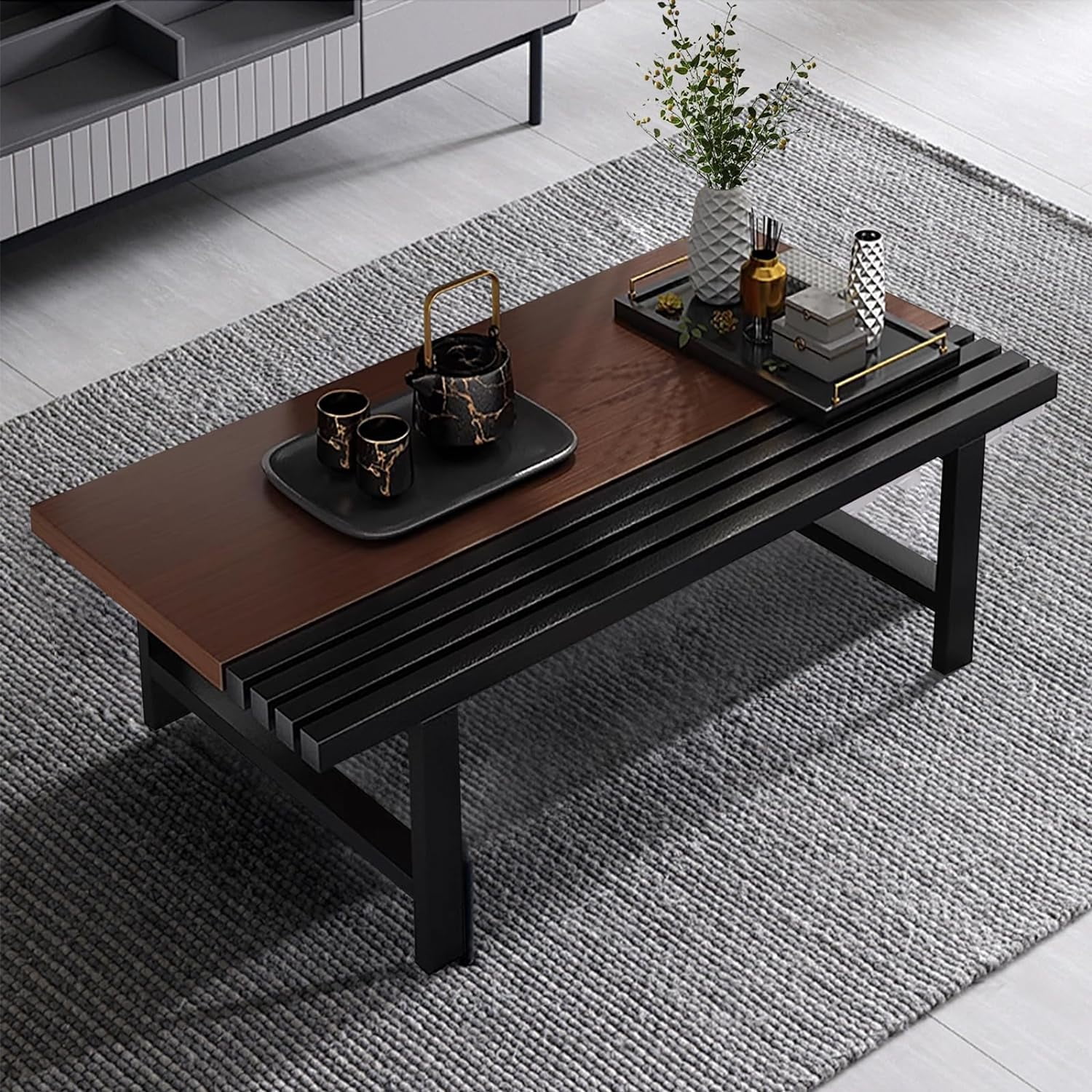 Japanese Floor Low Table for Floor Sitting on The Floor Modern Coffee