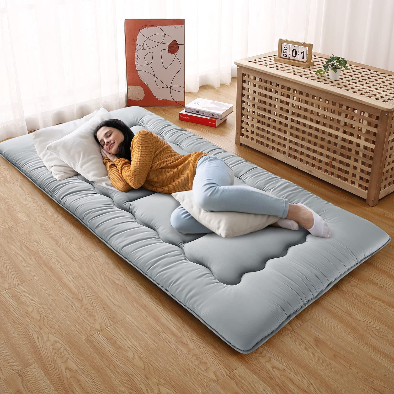 Japanese Floor Mattress for Adults Kids, Japanese Futon Mattress ...