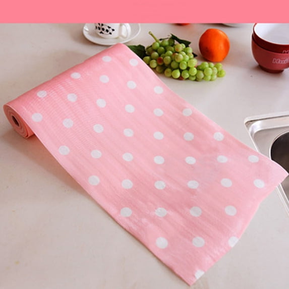 Japanese Floral Drawer & Shelf Liner | Waterproof & Oil-Repellent PVC | Non-Slip Cabinet & Wardrobe Mat | Customizable Size | 2 Rolls