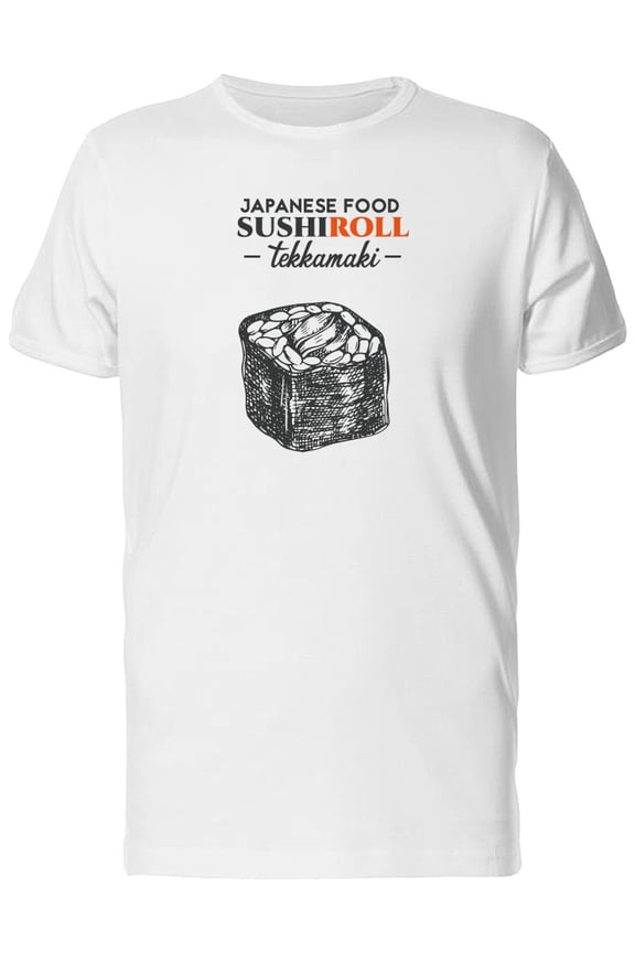 Japanese Food Tekkamaki Tee Men's -Image by Shutterstock