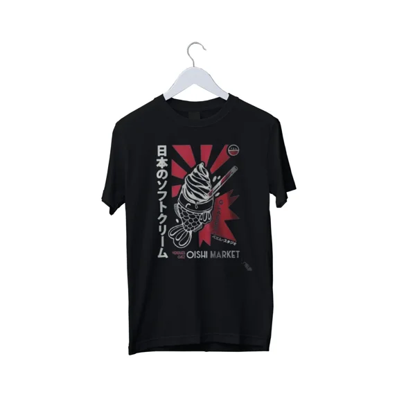 Japanese Foodie Graphic Print Mens Unisex T-Shirt S M L XL 2 3 4 XL