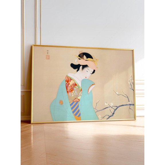 Japanese Fragrance of Spring Kyoto Uemura Shoen 124 Poster