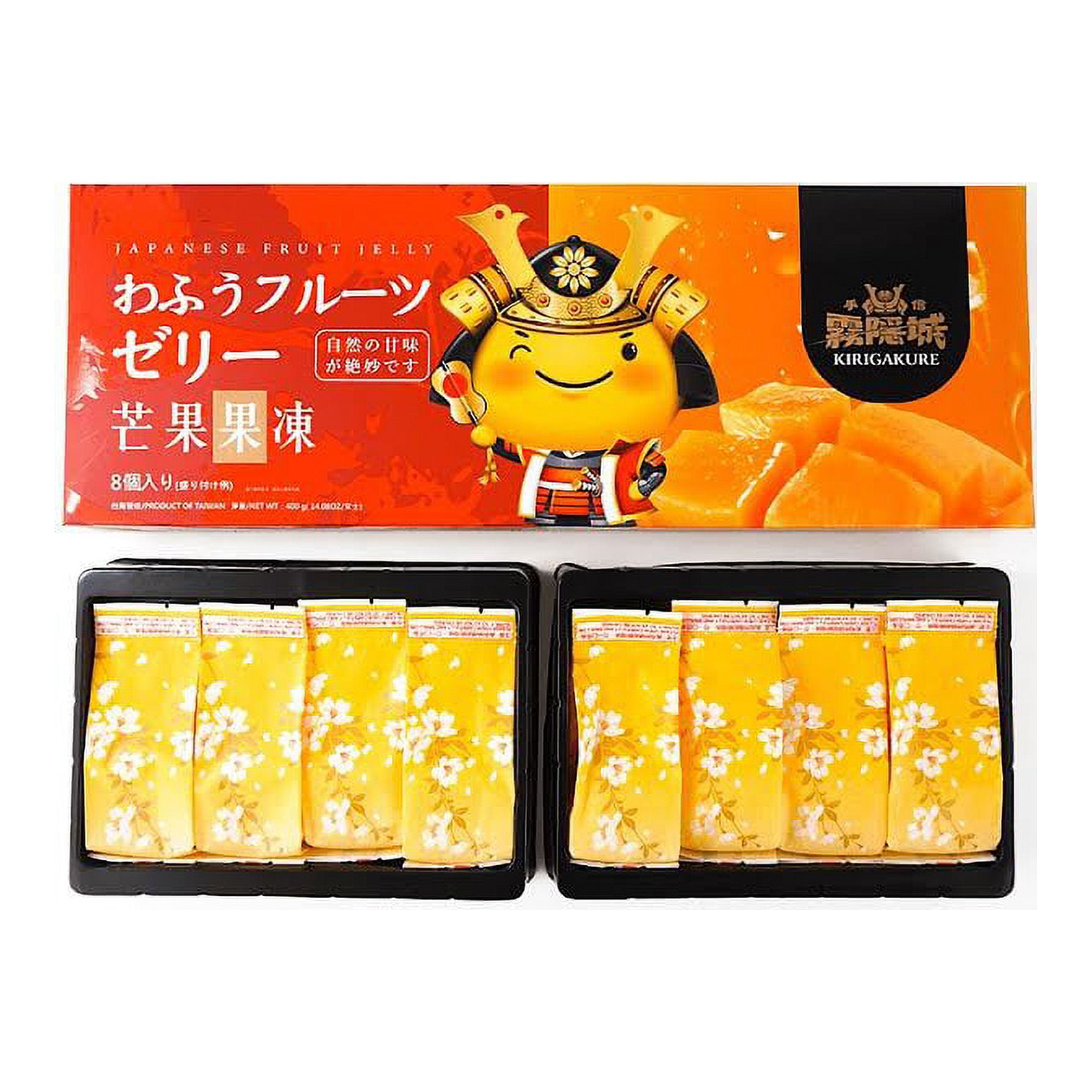 Japanese Fruit Jelly Mango Jelly 400g/(8pcs)手信霧隱城日式芒果果凍