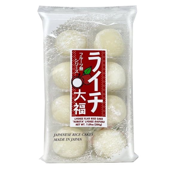 Kubota Japanese Fruit Mochi Fruits Daifuku (Rice Cake), Lychee