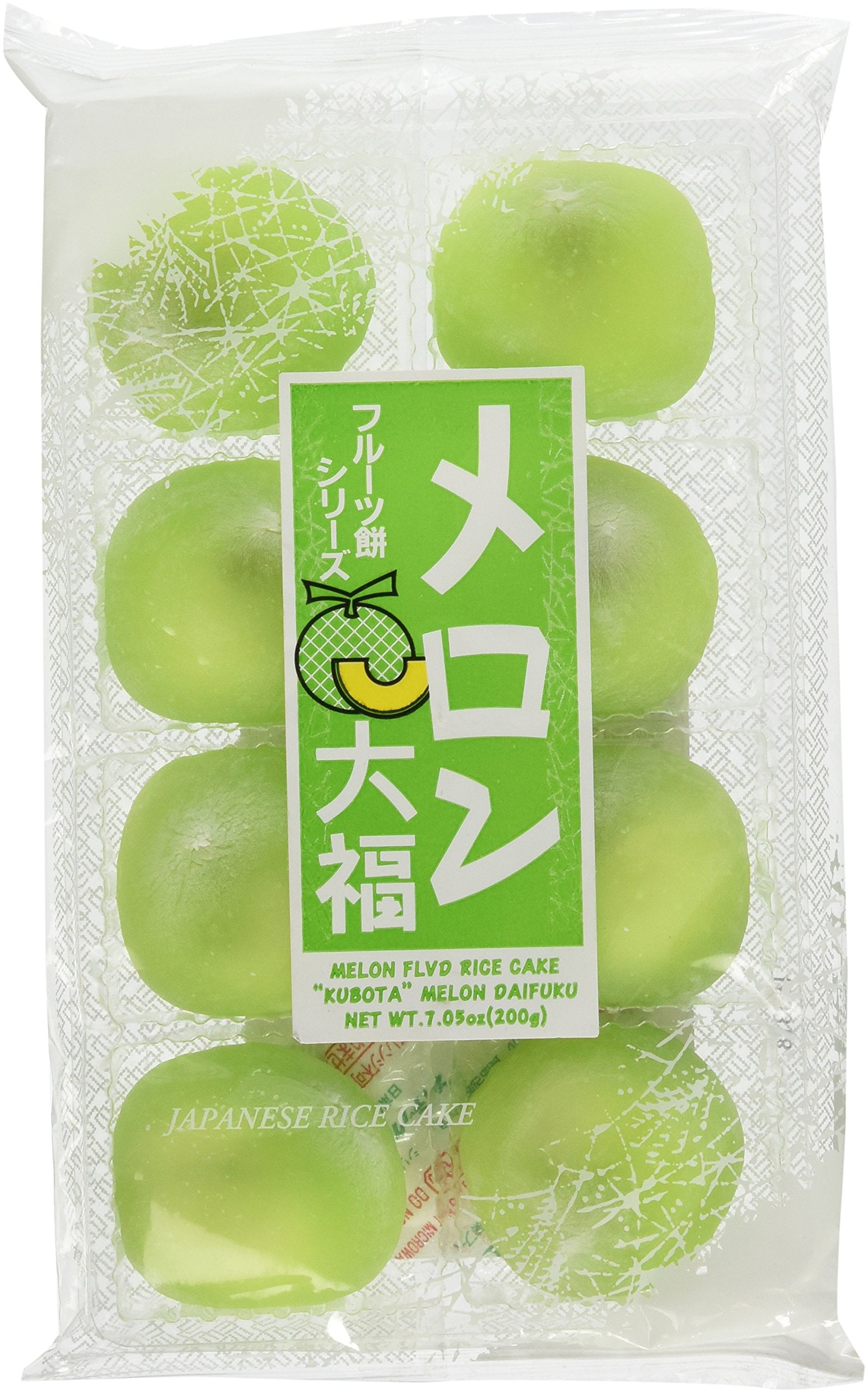 Japanese Fruits Daifuku (Rice YPF5 Cake)Melon Flavor