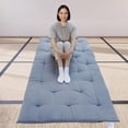 Japanese Futon Floor Mattress, Folding Tatami Mat Sleeping Pad,Roll Up ...