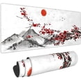 thumbnail image 1 of Japanese Gaming Mouse Pad,Large Mouse Pad for Desk,Non-Slip Rubber Base Desk Mate with Stitched Edges for Gaming Office Home Work,31.5 x 11.8 Inch, 1 of 13