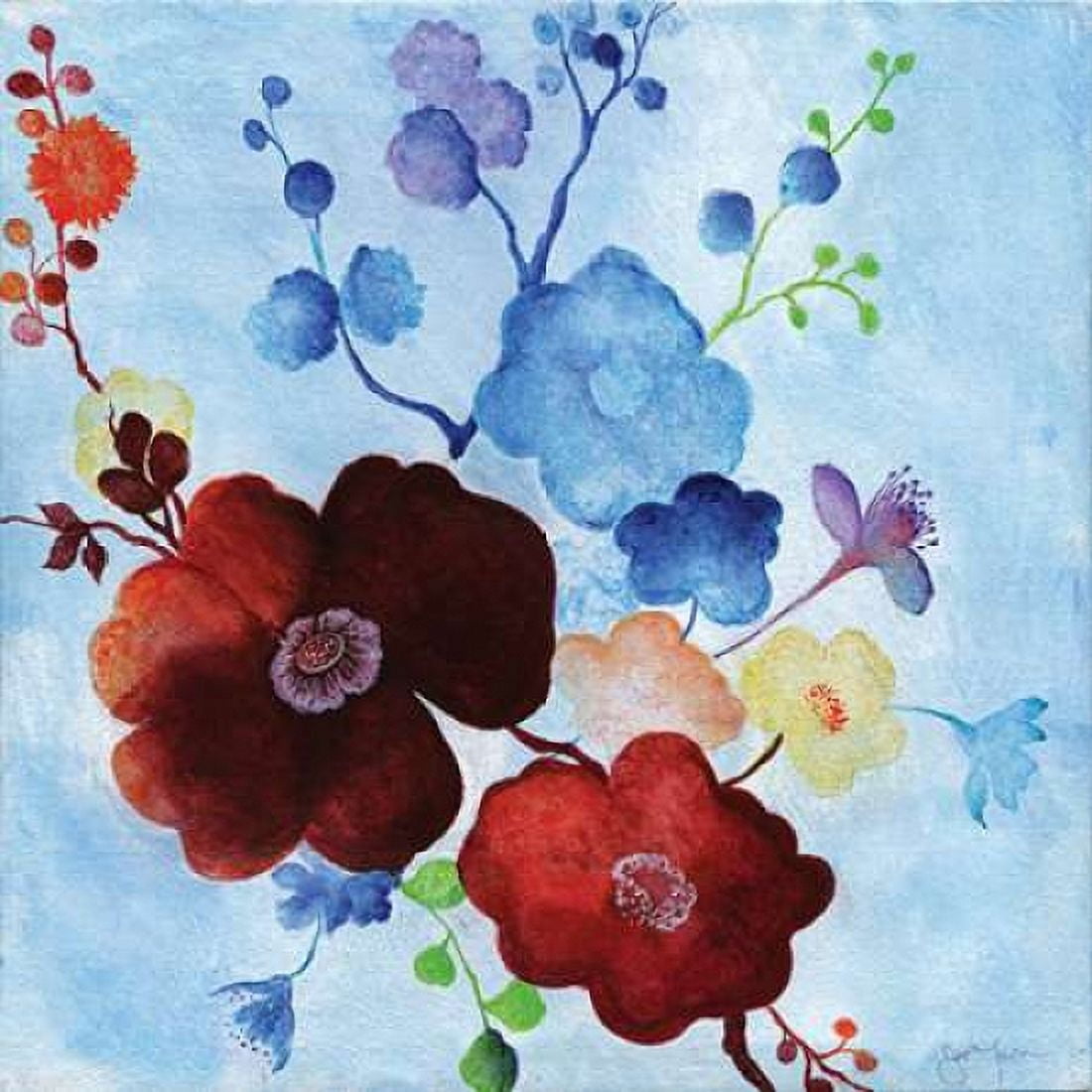 Japanese Garden I Canvas Art - Tava Studios (24 x 24)