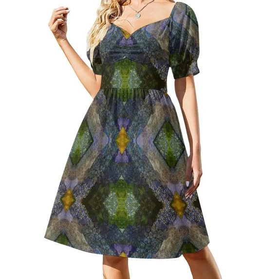 Japanese Garden Sleeveless Dress wedding dresses for parties long sleeve dress summer dress