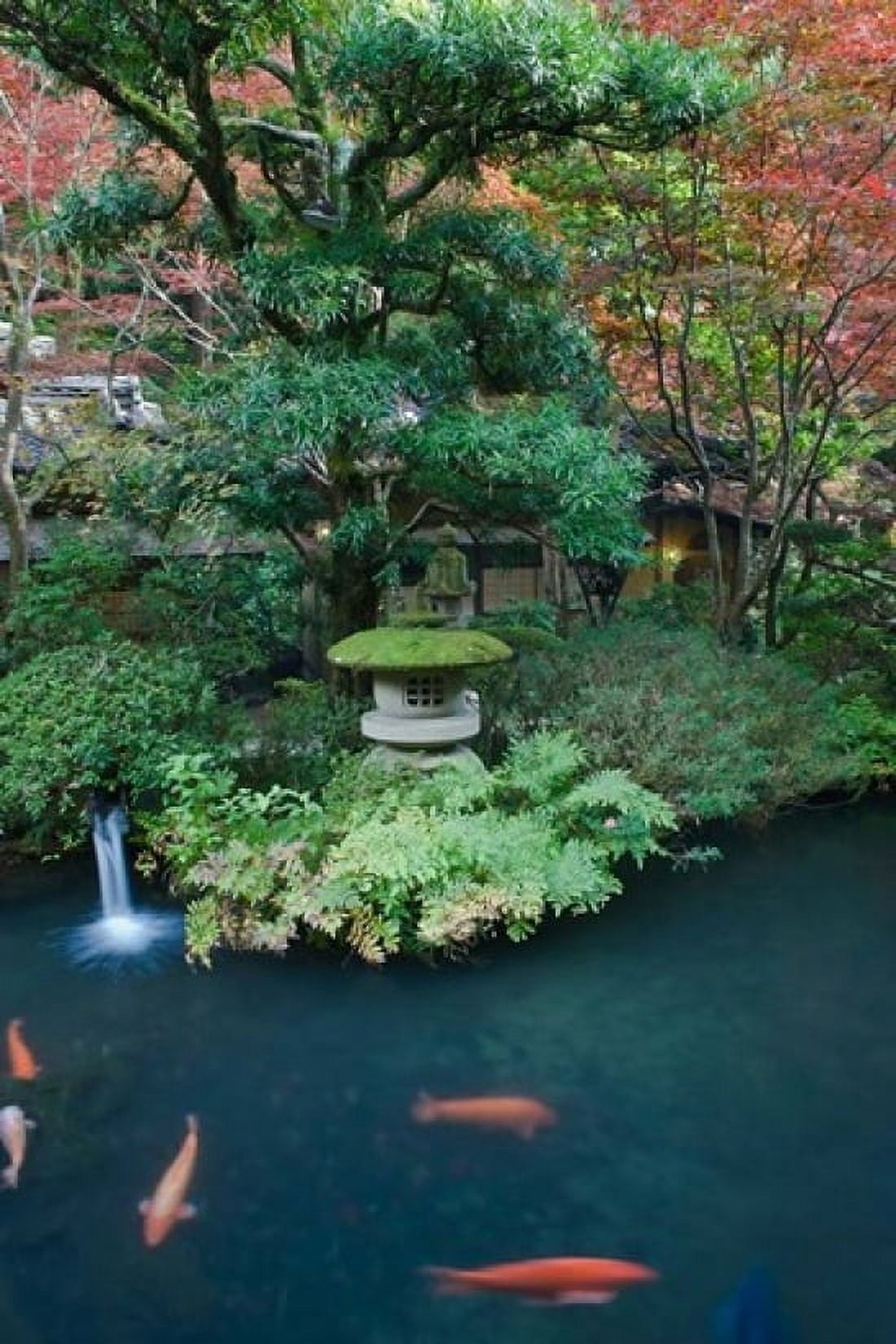 Japanese Garden Tokyo Japan Canvas Art - Rob Tilley DanitaDelimont (24 x 36)