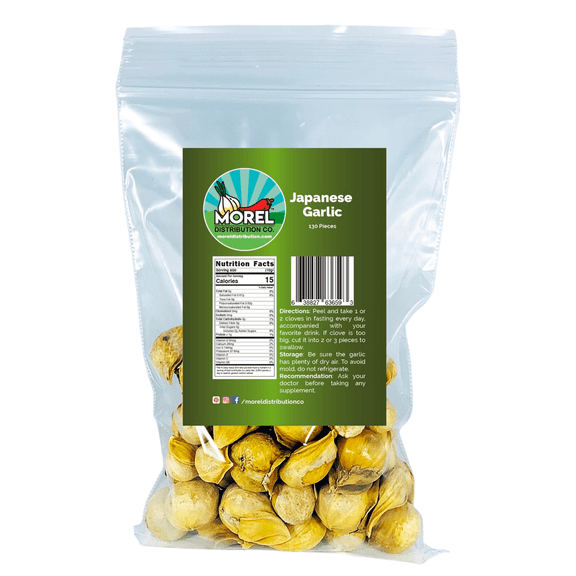 Japanese Garlic (Ajo Japones) 100% Natural!!! 130 (Count per bag) 4 oz