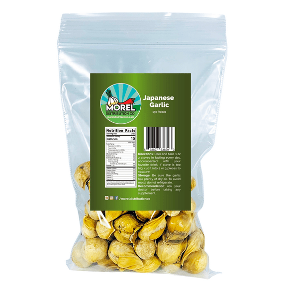 Japanese Garlic (Ajo Japones) 100% Natural!!! 130 (Count per bag) 4 oz