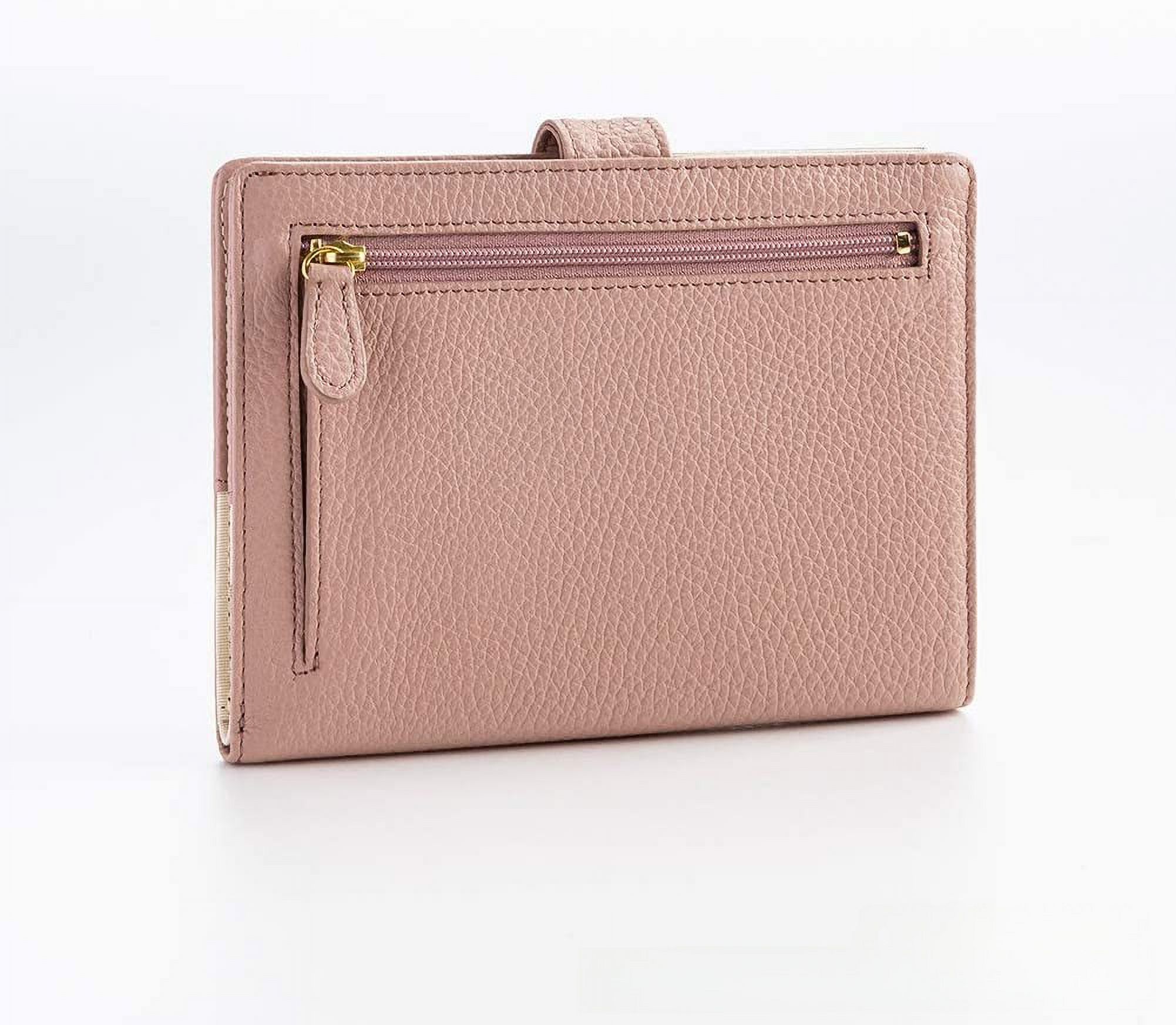 Japanese Genuine Litchi Pattern Mother and Child Manual Certificate Bag