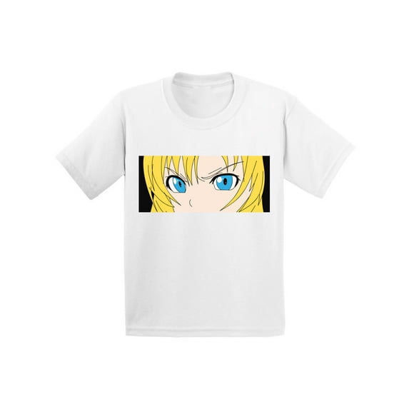 Japanese Girl T-Shirt for Kids Funny Anime Girls Boys Tees Nerd Novelty Toddler Shirt Kawaii Geek Gifts