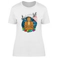 thumbnail image 1 of Japanese Graphic With Buddha T-Shirt Women -Image by Shutterstock, Female Small, 1 of 2