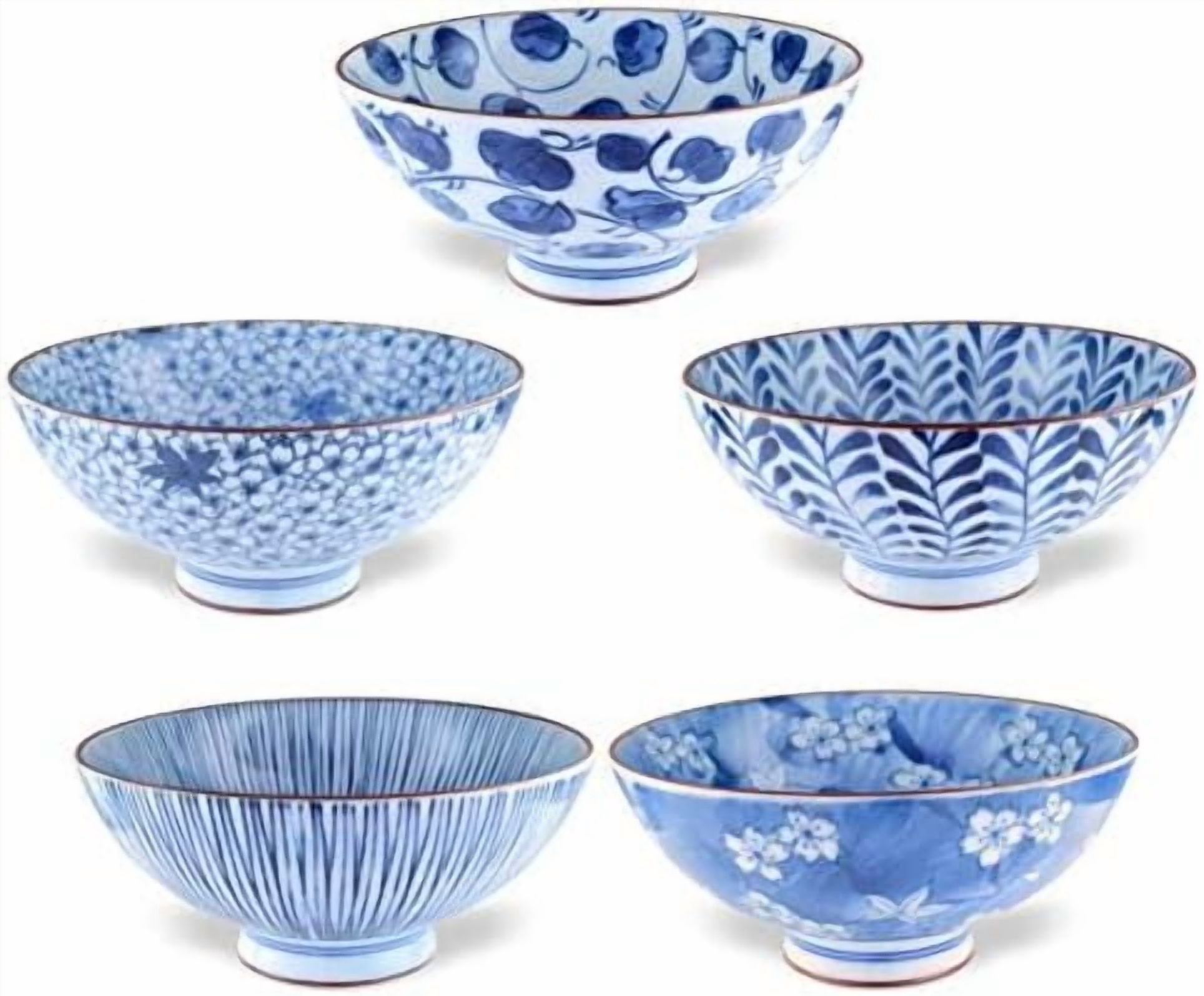 Mino Ware Japanese Rice Bowls With Chopsticks, Set Of 2, 200 Ml, Moder - View #7