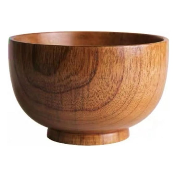 Japanese Handmade Natural Wood Bowl, Mug, for Rice, Soup, Dip, Coffee, Tea, Decoration