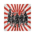 thumbnail image 1 of Japanese Head Scarf, Samurai Ninja Retro, Head Wrap, 3 Sizes, by Ambesonne, 1 of 2
