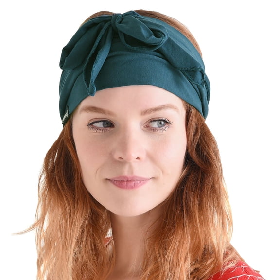 Japanese Headband Pirate Bandana - Men Ninja Head Wrap Women Hair Band Blue Green