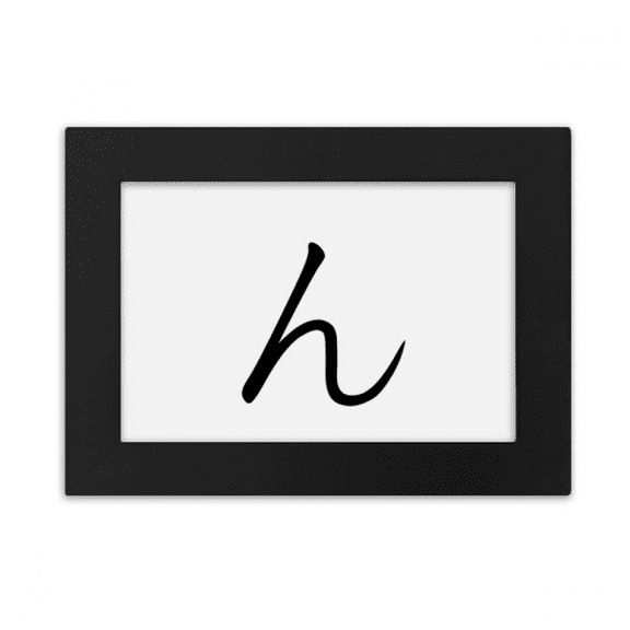 Japanese Hiragana Character N Desktop Photo Frame Ornaments Picture Art Painting