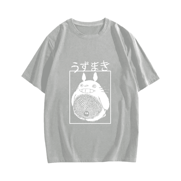 Japanese Horror anime Cotton casual T-shirt