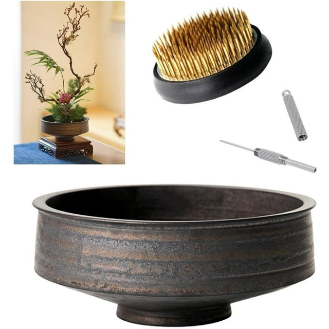 Japanese Ikebana Kit Floral Frog Japanese Flower Arranging Supplies